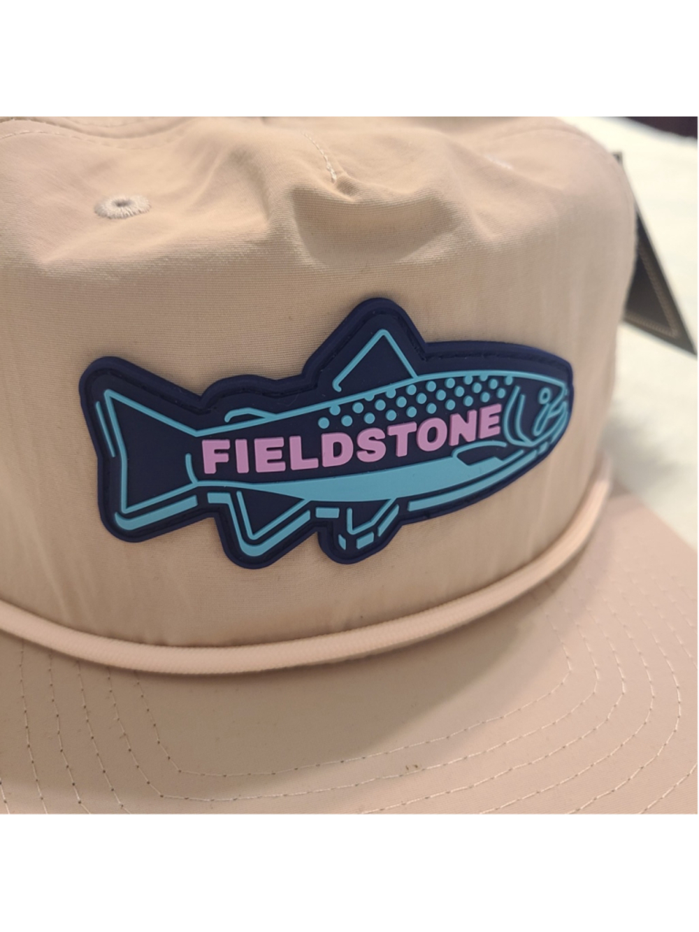 Fieldstone Pink Five-Panel Rope Hat - Picture 2 of 8